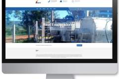 Site novo da Reat em um Imac. Site novo da Reat em um Imac.